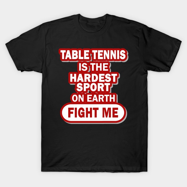 Table Tennis Retro Vintage Frequnence Sports Men T-Shirt by FindYourFavouriteDesign